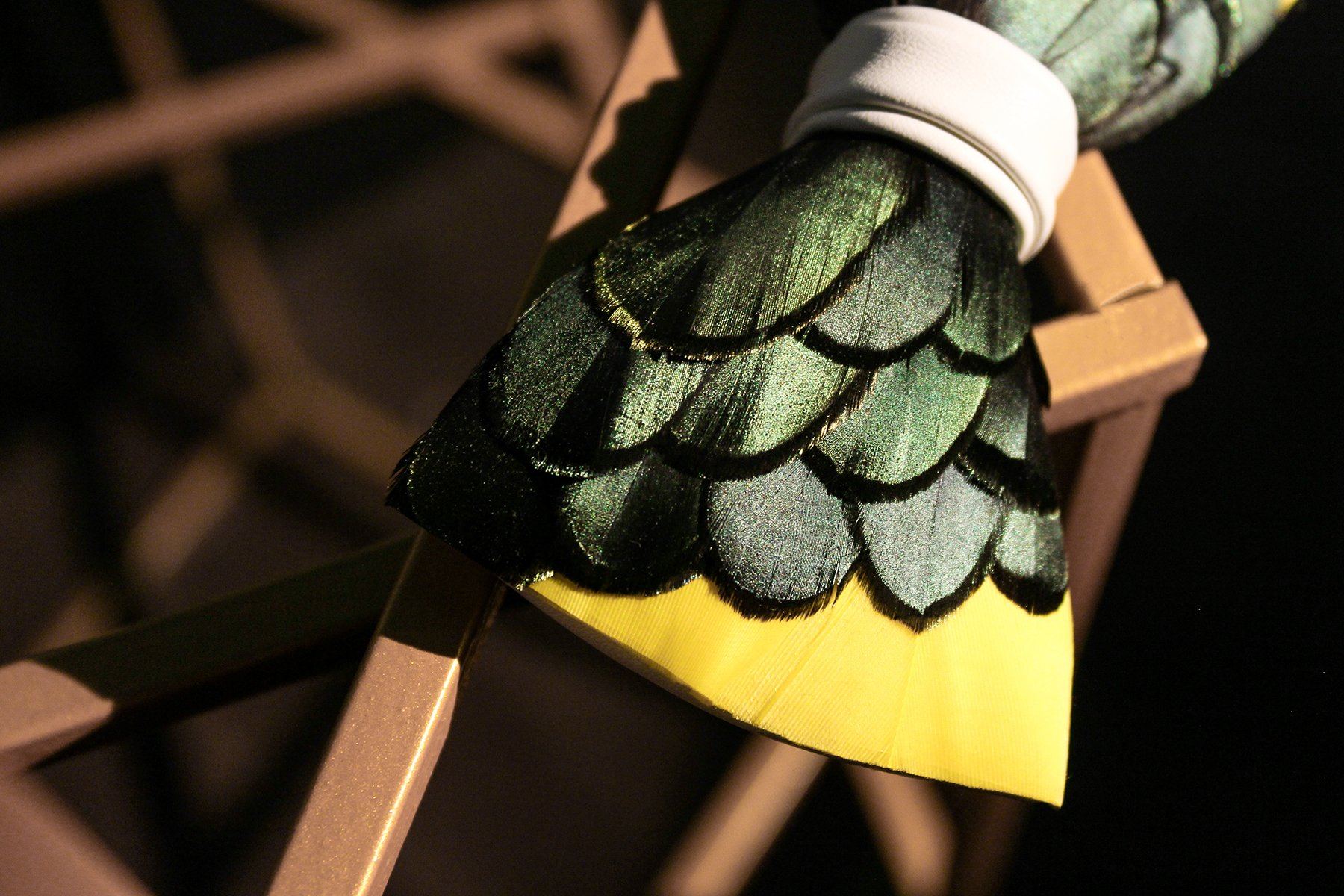 Butterfly Feather Bow Tie