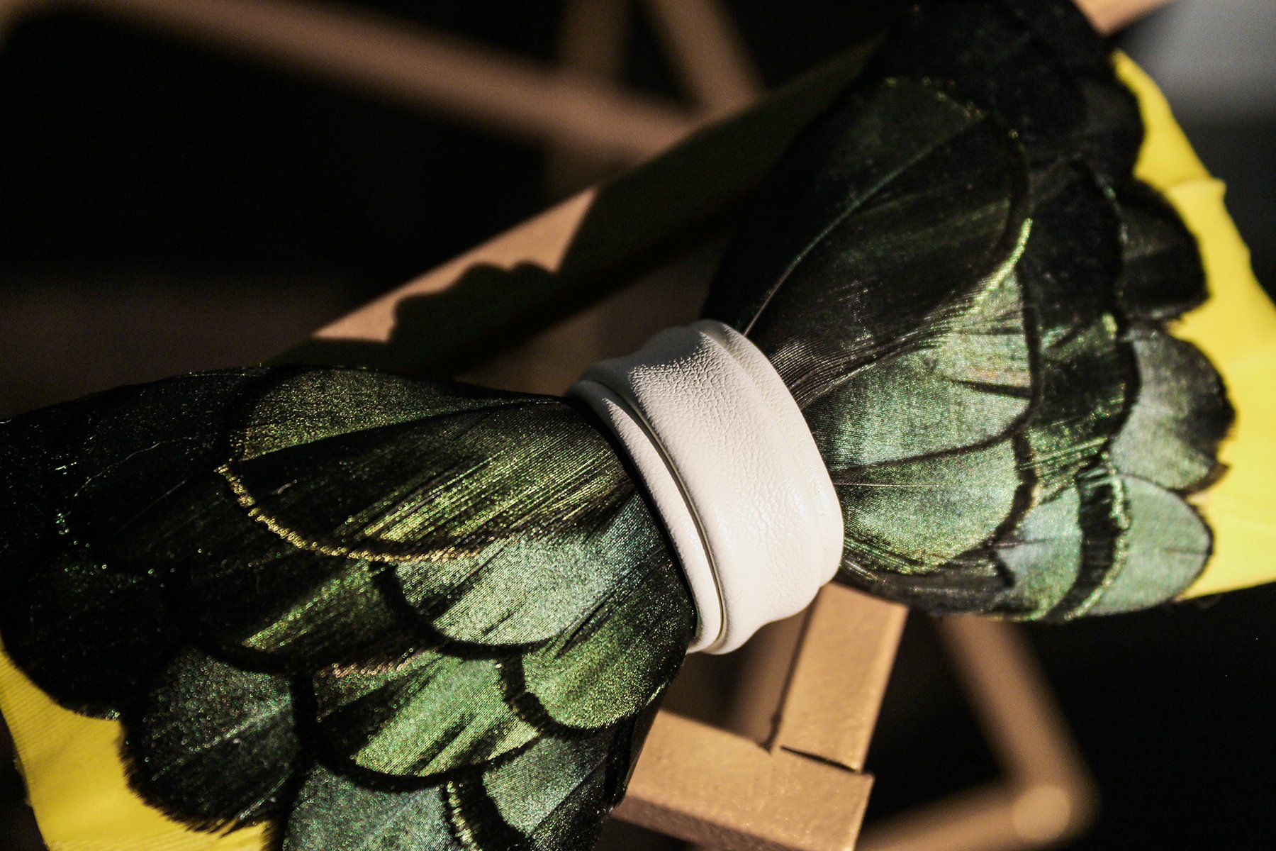 Butterfly Feather Bow Tie