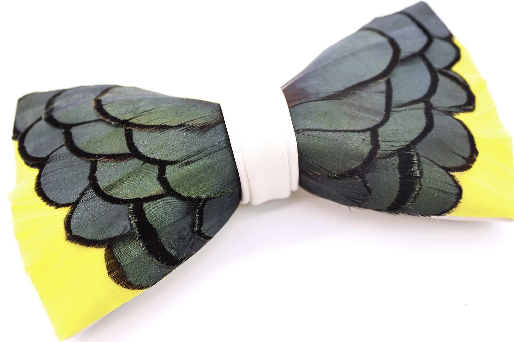 Butterfly Feather Bow Tie