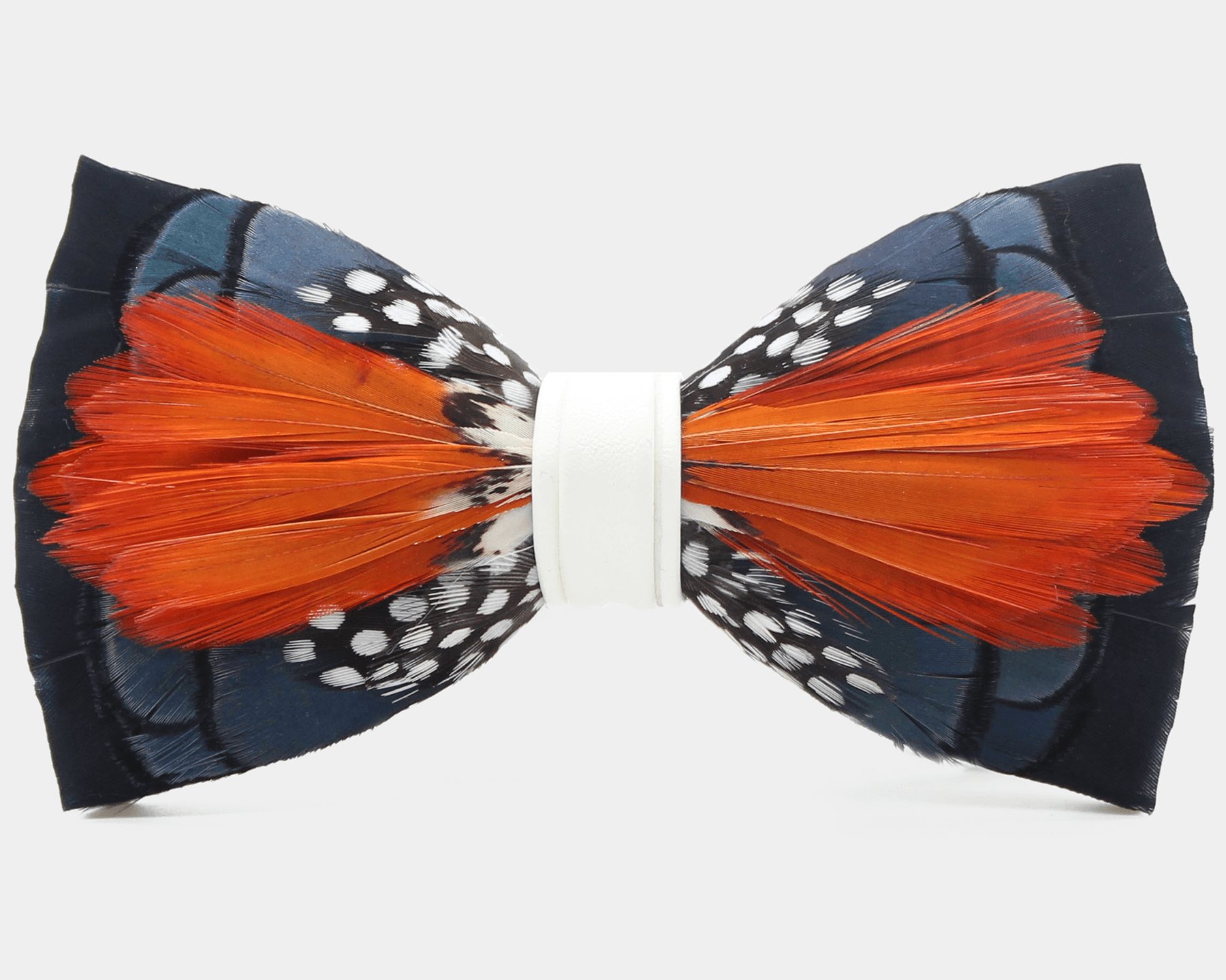 Ding Feather Bow Tie