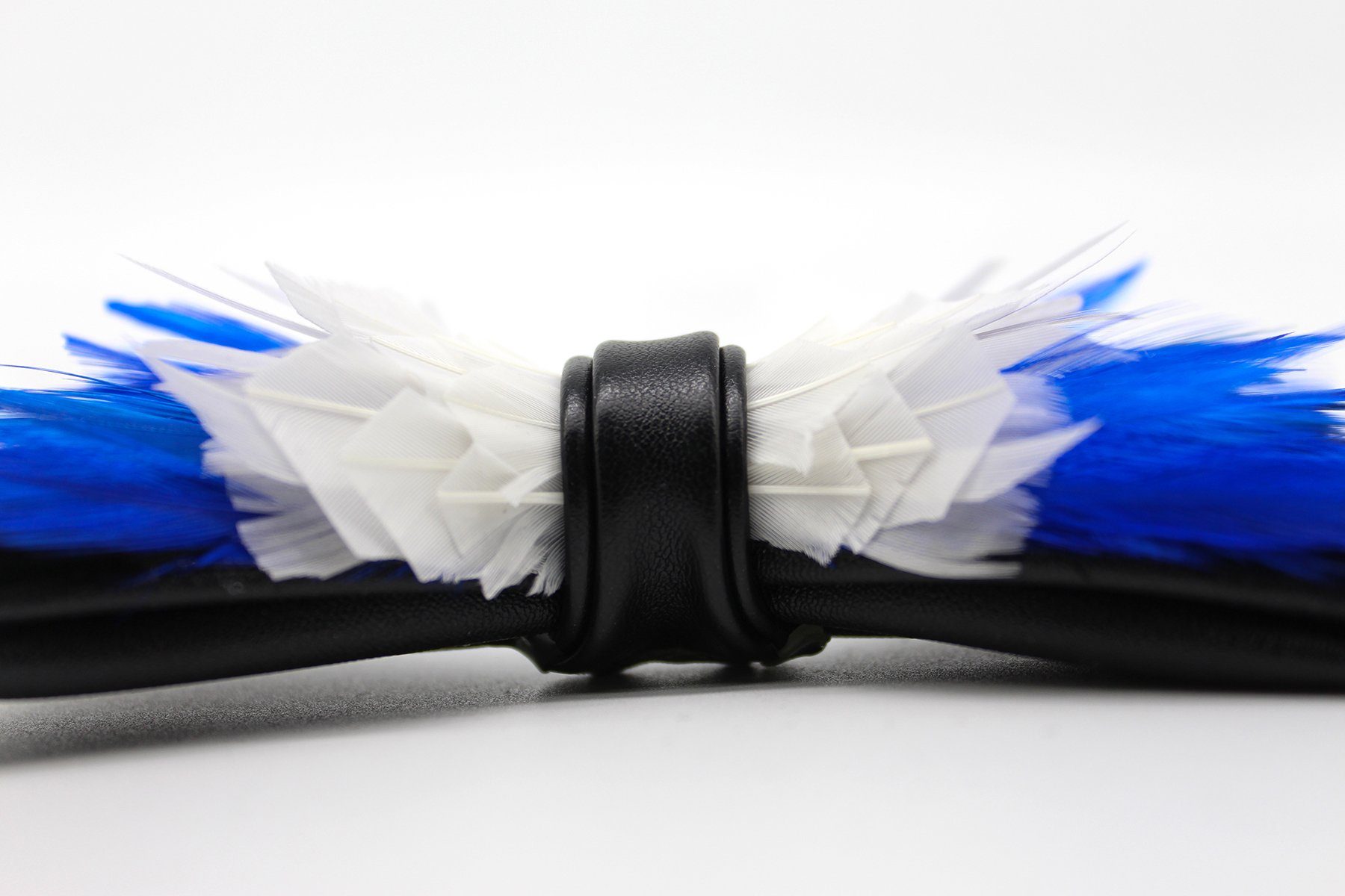 Noble Knight Feather Bow Tie