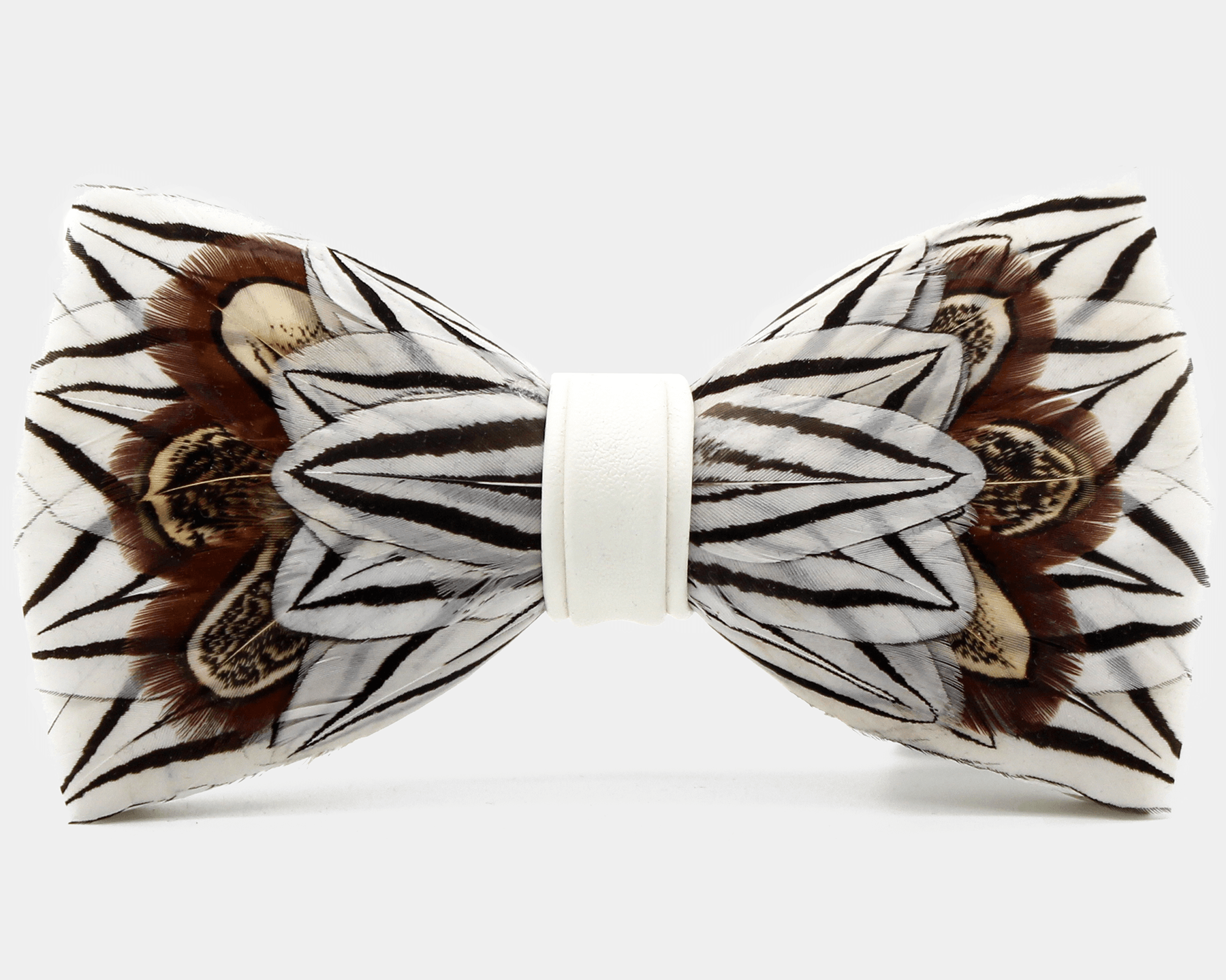 Victorian Era Feather Bow Tie