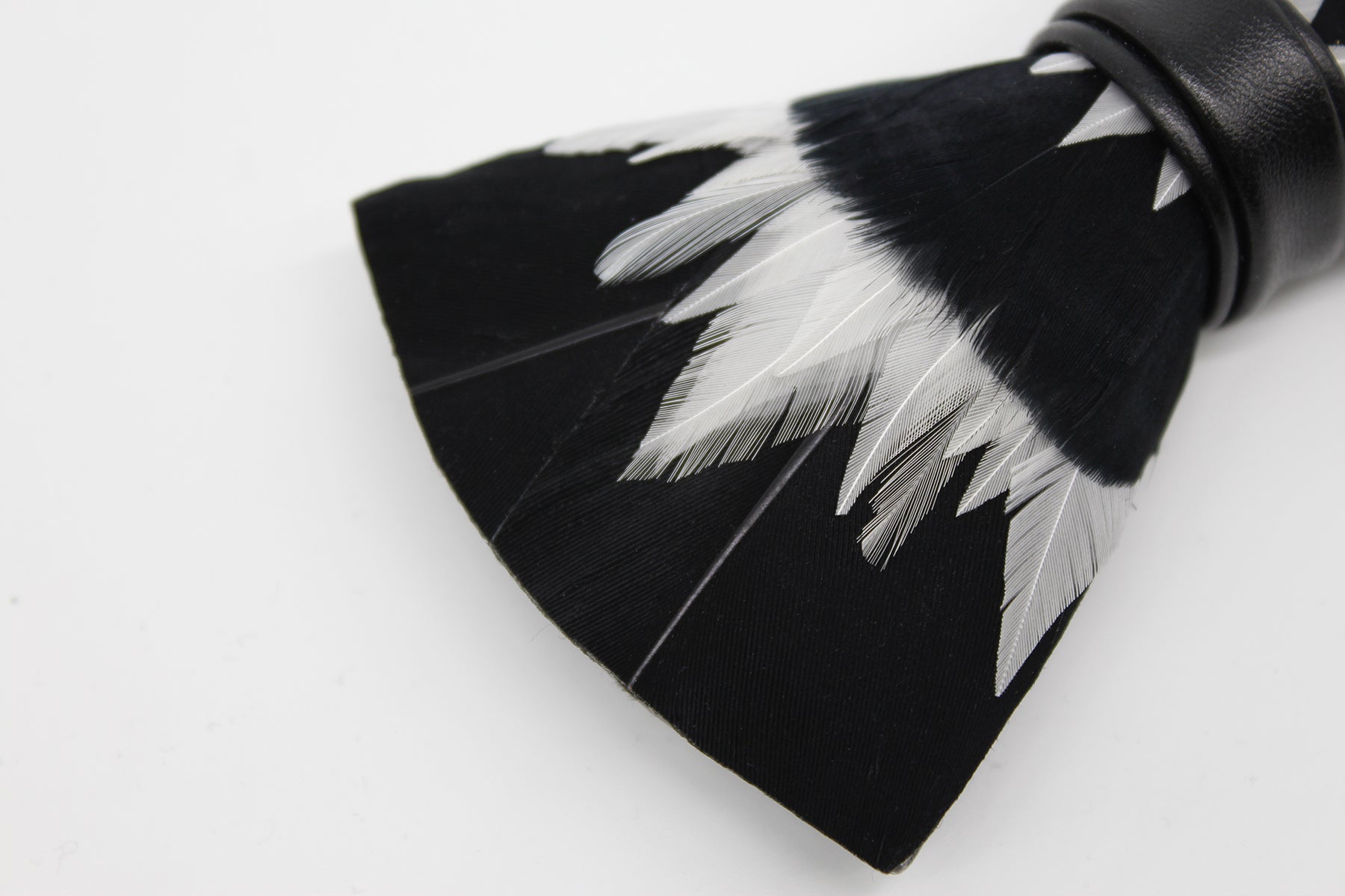 Black Panther Feather Bow Tie