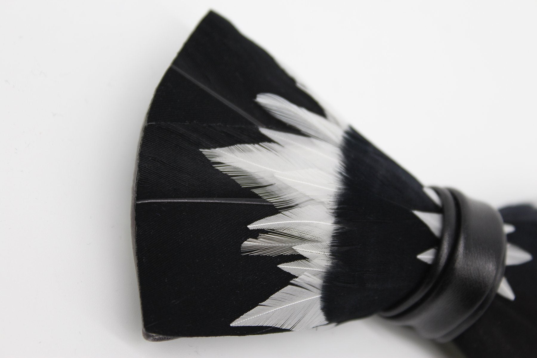 Black Panther Feather Bow Tie