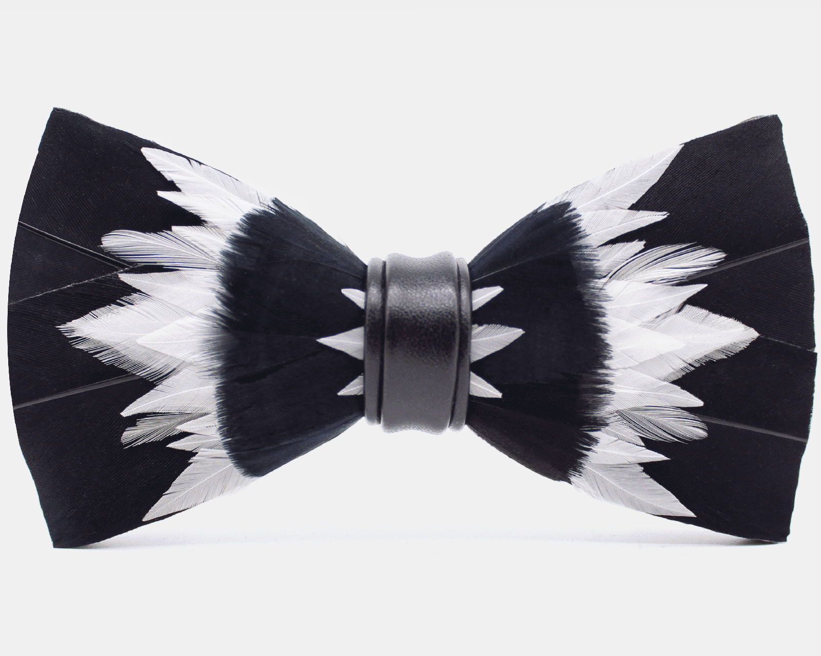 Black Panther Feather Bow Tie