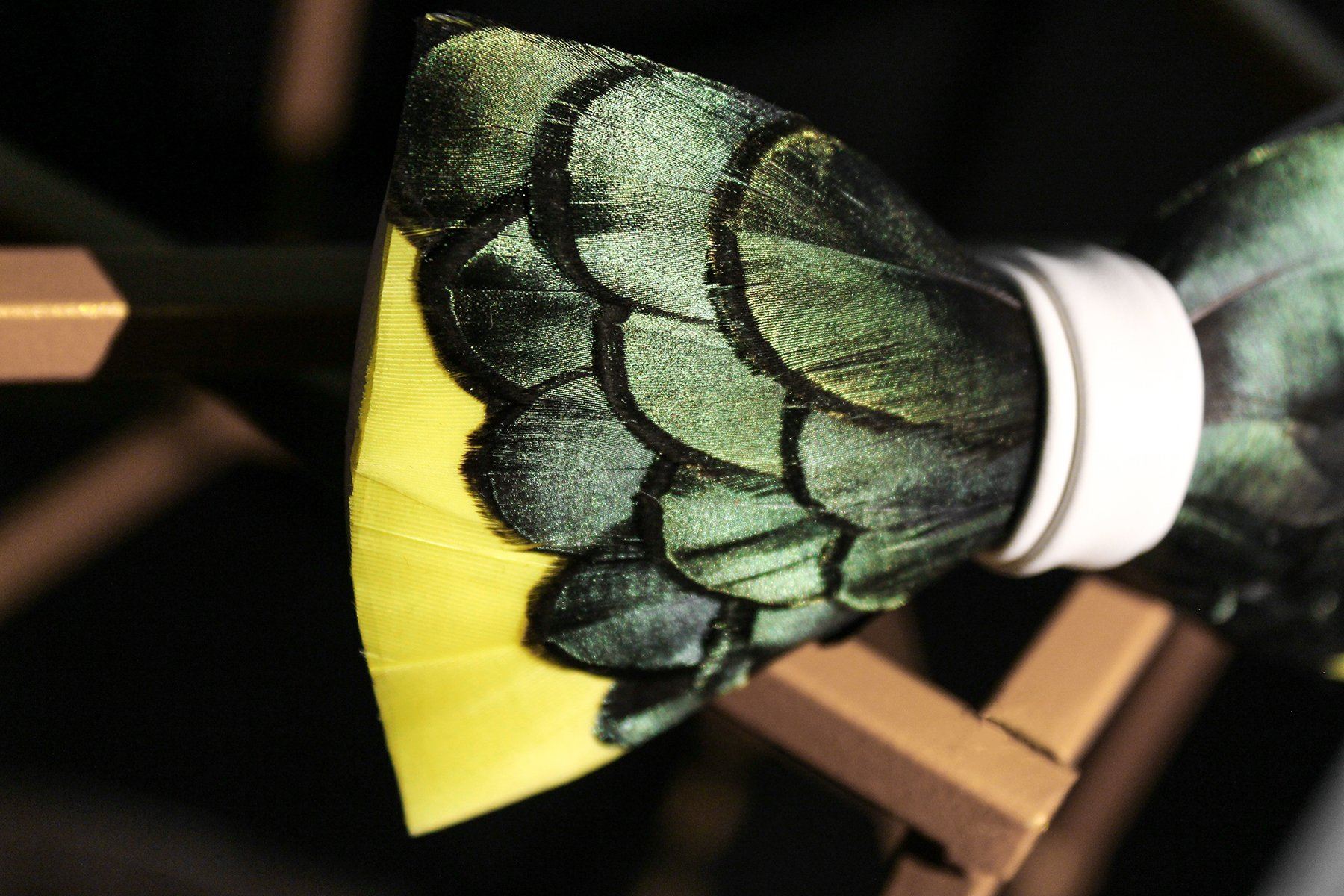 Butterfly Feather Bow Tie
