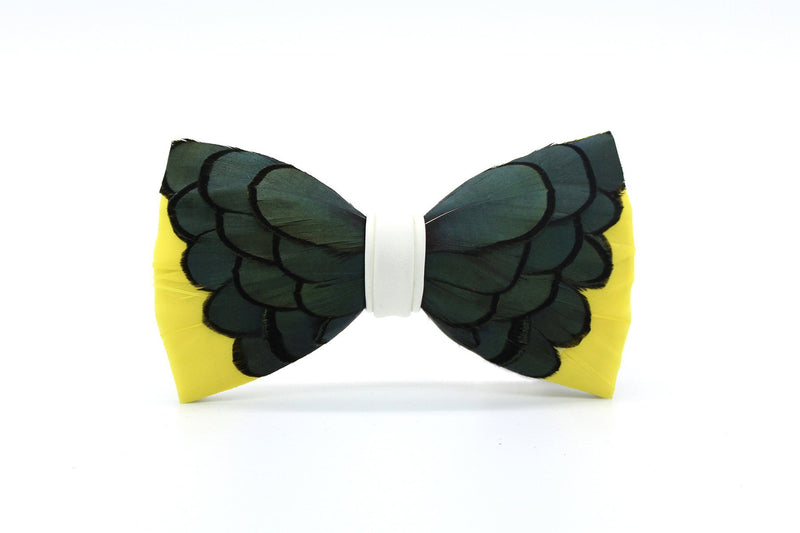 Butterfly Feather Bow Tie